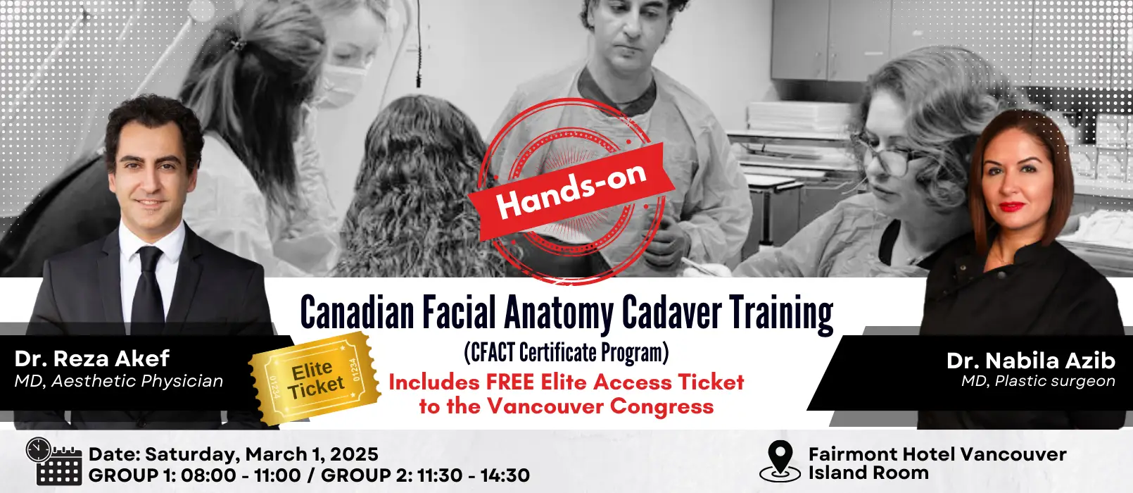 14. Facial Cadaver Anatomy Lab - (Vancouver)